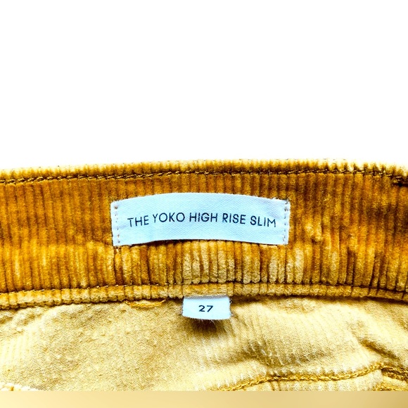 DENIM FORUM TAN CORDUROY PANTS - Picture 4 of 4